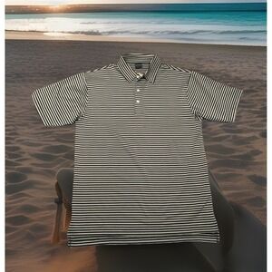 Dunning Golf Polo Shirt Cool Max Stretch Performance Active Modern Men's XL NEW